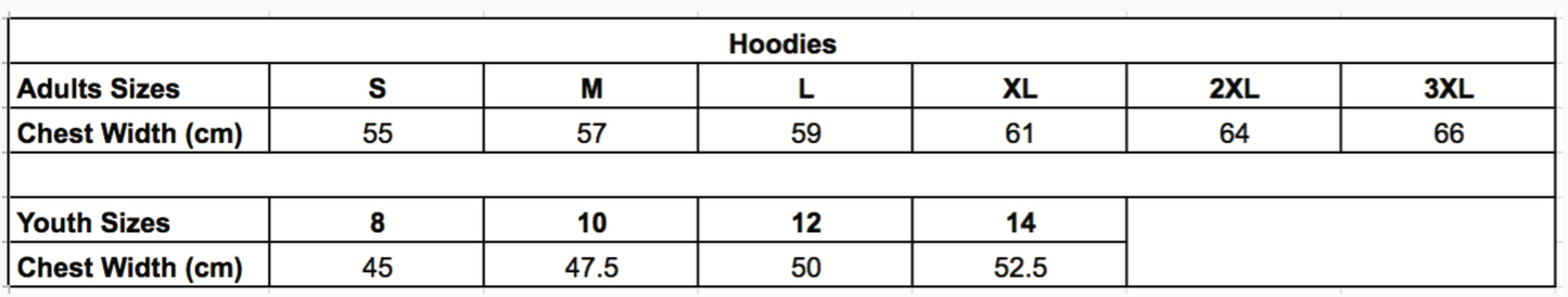 Mid North Coast Dance Festival Black Hoodie