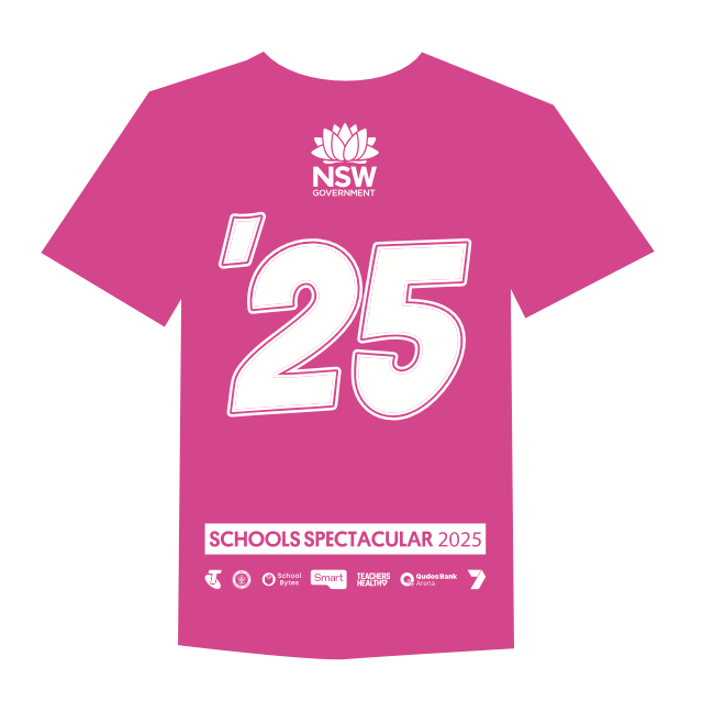 Staff T-shirts for Schools Spectacular