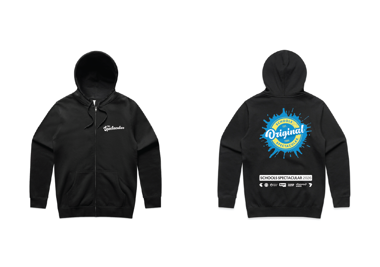 2026 Schools Spectacular Zip Hoodie (Black)