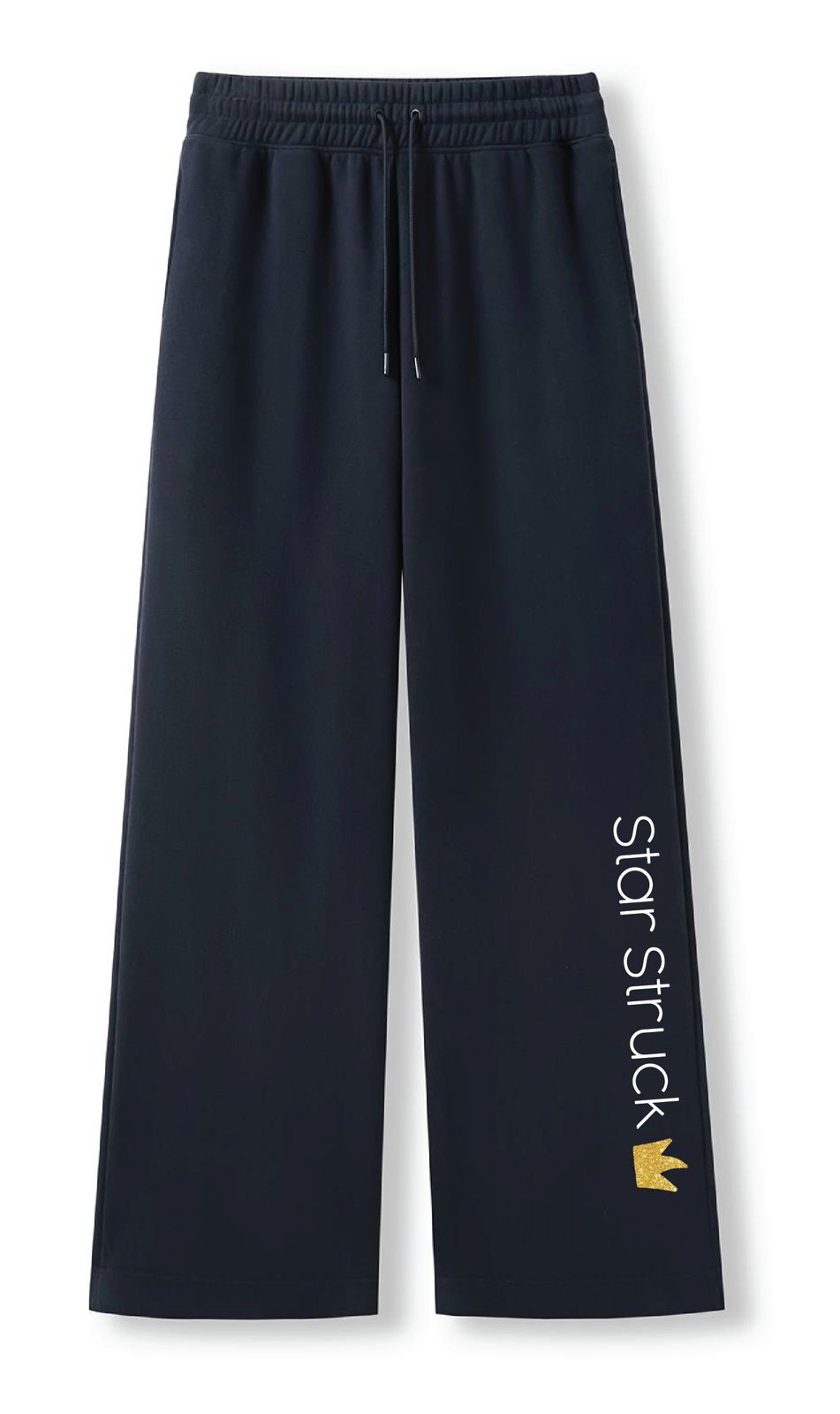 Star Struck Wide-Leg Tracksuit Pants