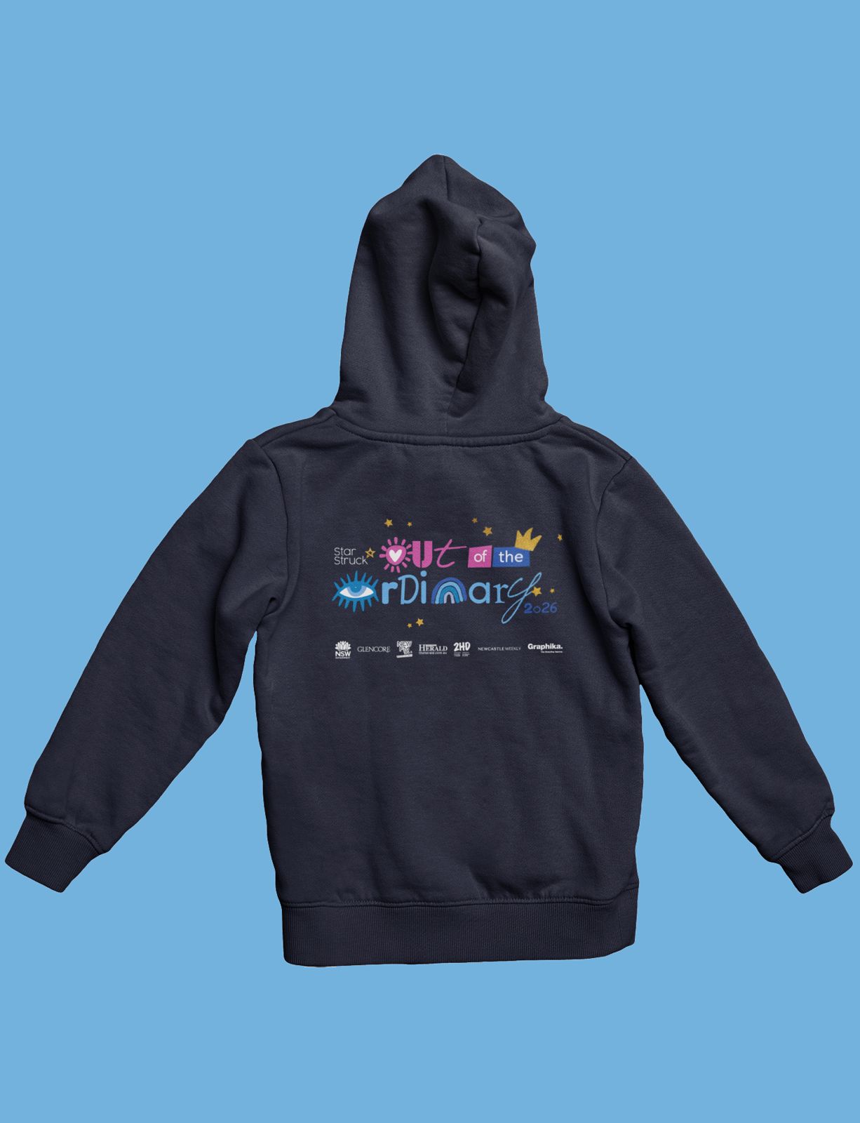 Starstruck Zip Hoodie (Black)