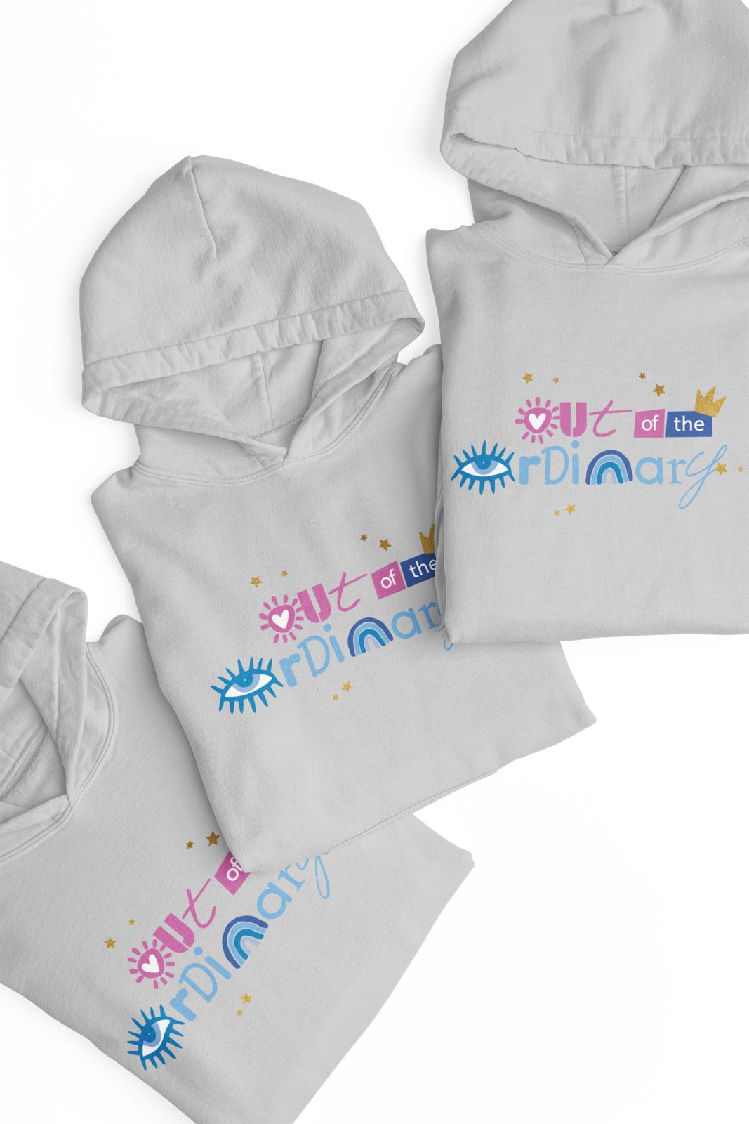 Starstruck Pullover Hoodie (Grey - Non Zip)