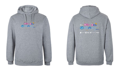 Starstruck Pullover Hoodie (Grey - Non Zip)