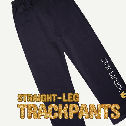 Star Struck Straight-Leg Tracksuit Pants