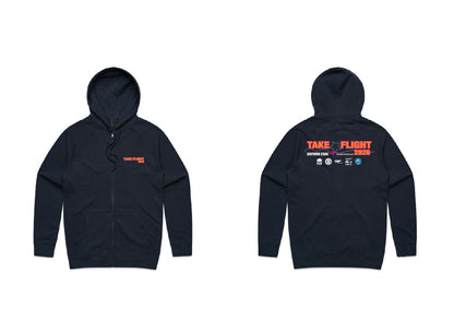 Southern Stars Zip Hoodie (Navy)