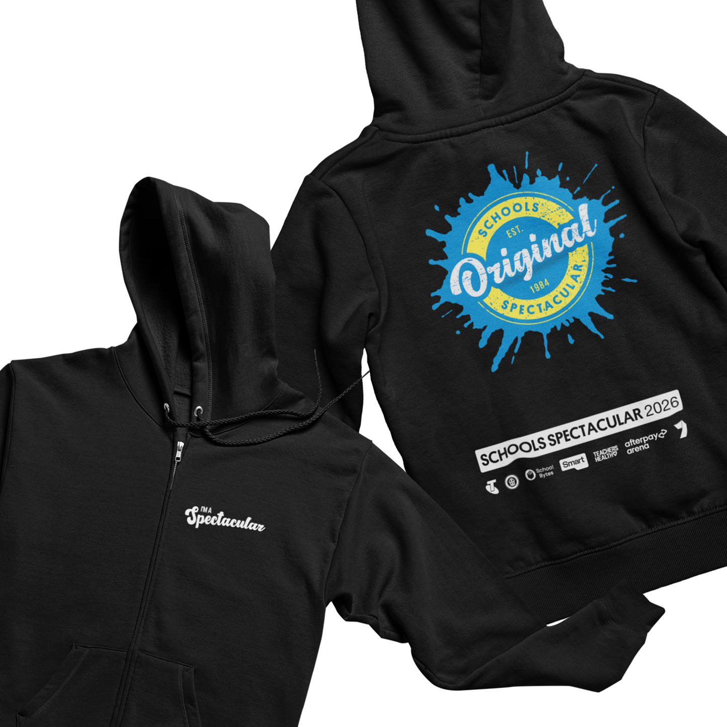 2026 Schools Spectacular Zip Hoodie (Black)